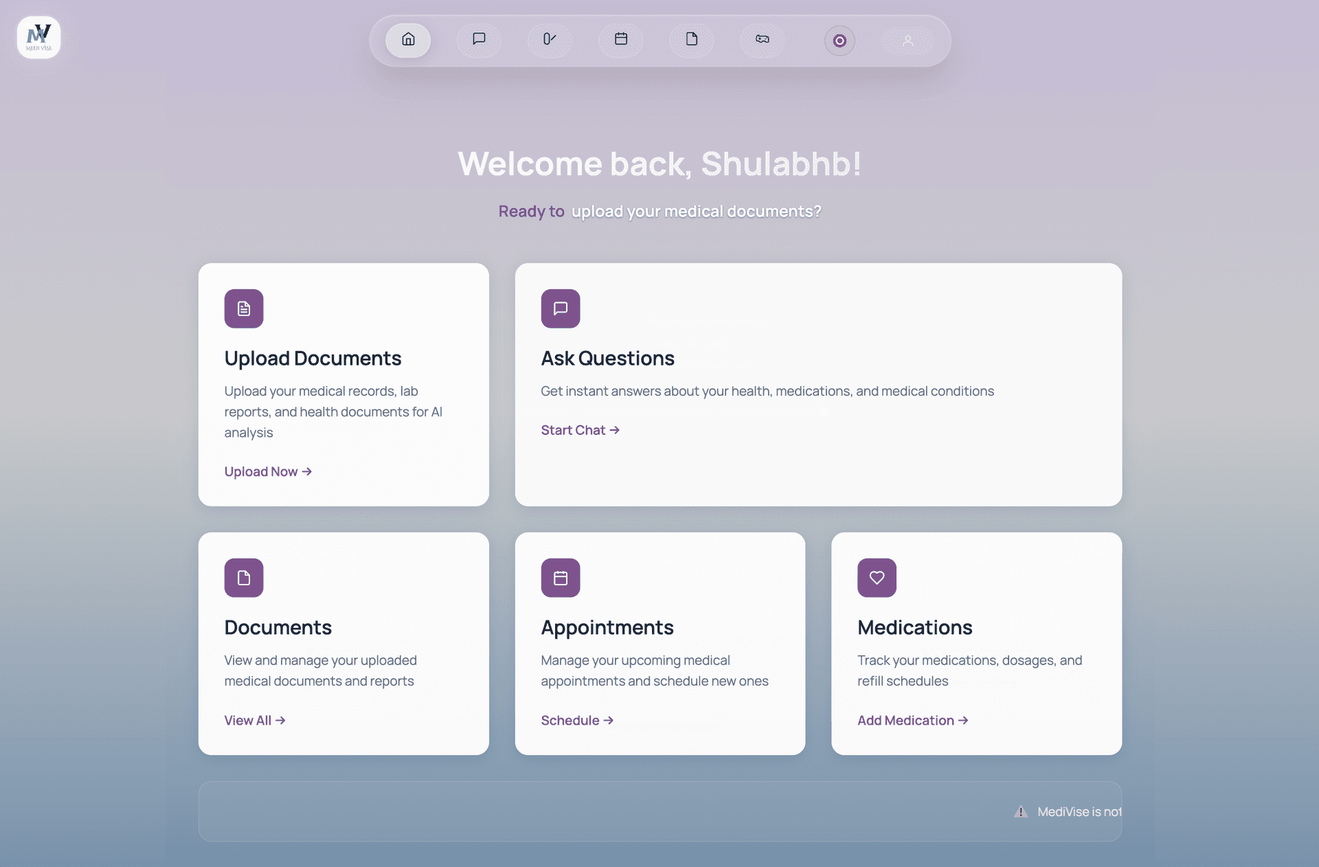 MediVise preview
